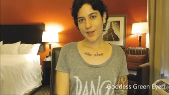 Erin beautiful ballerina erotically undressed