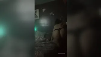 whitechinnaak black-haired handjob lying on the couch