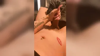 whitechinnaak dark haired chick masturbates with sex toy