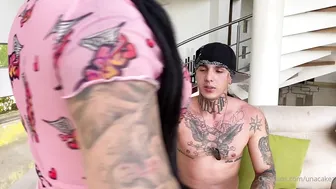 unacakez painted lady makes big tits