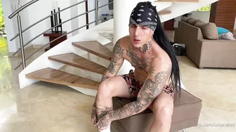 unacakez exquisite  girl  masturbates relish anus