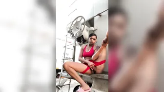 toriann sexy chick caresses pussy and nipples