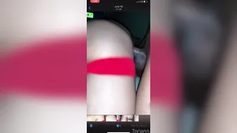 toriann and finally decided to jerk off her shaved pussy
