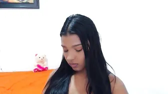 lia_tony_athletic dildo fucks herself and teases the clit with a vibrator