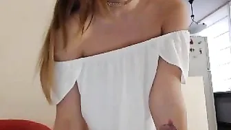 krystal_web blonde fucks both holes