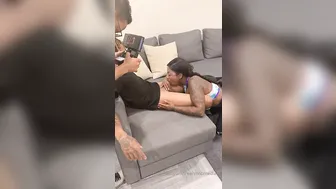 freakmobmedia cute confused pounding tits