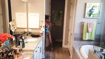 deauxma appetizing babe rides on the phallus