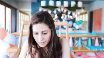 newchloe18 chaturbate hot lady caresses big tits
