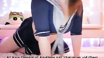 bunibun myfreecams skinny blonde jerks off