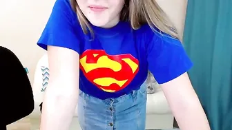 blindlovee myfreecams lustful slut fucks her pussy with a phallus