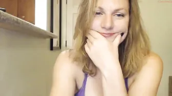 biancaandhubby chaturbate the charming female masturbates both holes