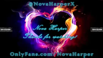 novaharper chaturbate busty milf - deliciously jerking her pussy