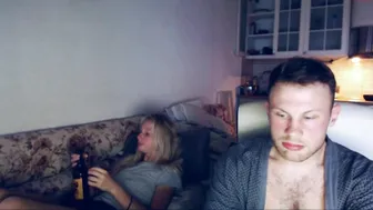 magic_couple13 chaturbate naughty brunette is petting natural tits