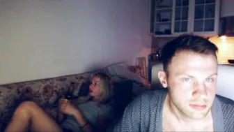 magic_couple13 chaturbate naughty brunette is petting natural tits