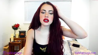 sabinarouge chaturbate busty harlot fingering pussy