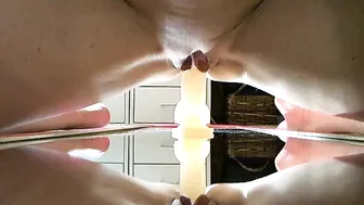 Savannah Steele Openwork blond tigress