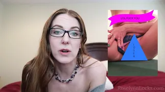 RoselynnLocks gorgeous busty pussy masturbates