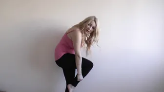 Penny naked passion removes underwear