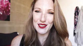 Littleredheadlisa charming slut fucks both holes