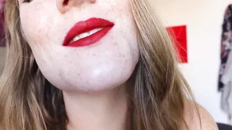 Littleredheadlisa charming slut fucks both holes