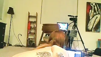 AvalynnRose Cute woman fucks without taking off her panties