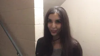 ChloeNight big boobed babe fucks her cap