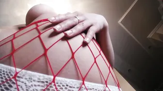 erotist dildo fucks herself and teases the clit with a vibrator