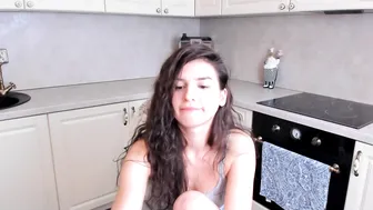 elaanna charming bitch caresses big tits