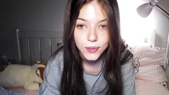 christine_horny Adorable slut violently fucks with a man at night