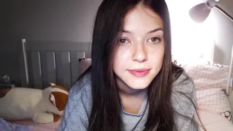 christine_horny Adorable slut violently fucks with a man at night