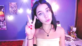 candyred88 crazy chick caresses shaved cunt