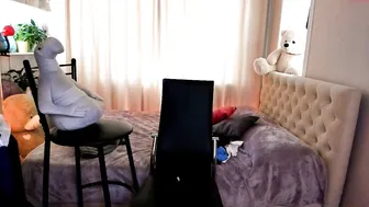 supernatalie perfect black-haired slut fucks vagina