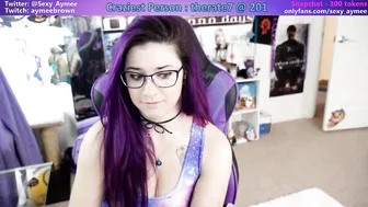 sexy_aymee crazy passion masturbates both holes