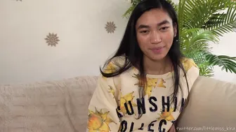 littlemiss_kira openwork blonde erotically moving in front of the camera