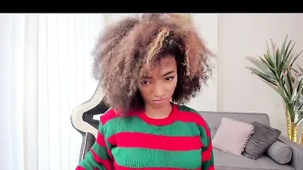 kleogold skinny nipple pulls pussy with fingers