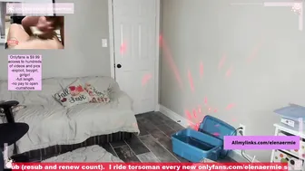 elena_ermie busty maiden posing in stockings