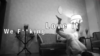 barebackpackers gorgeous model tightly stretches both holes.