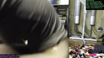 white_widow_ attractive bitch fucks her cap