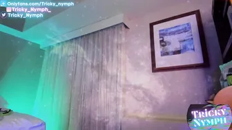 tricky_nymph big ass bitch shows off charm