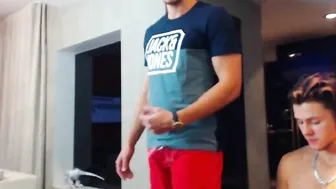 lovleycouplexxx busty babe caresses nipples