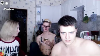 mad_temple charming whore sticks dildo in the vagina