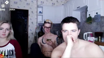 mad_temple charming whore sticks dildo in the vagina