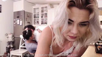 iuliana32 naughty babe caresses hairy cunt