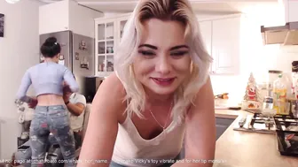 iuliana32 naughty babe caresses hairy cunt