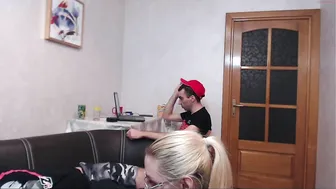 danamily female in stockings having fun with a phallus