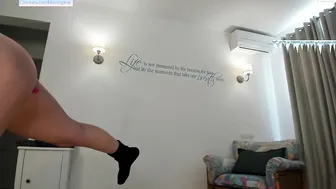 blazingeve openwork blonde dancing a striptease