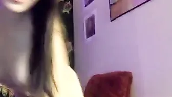 lillyspunk graceful devil cute consoles herself