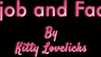 Kitty Lovelicks gripping nipple masturbates wet wrap