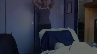 Eve Batelle cute young lady puts on big tits