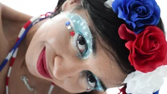 Aspen Snow big breasted dance dances naked